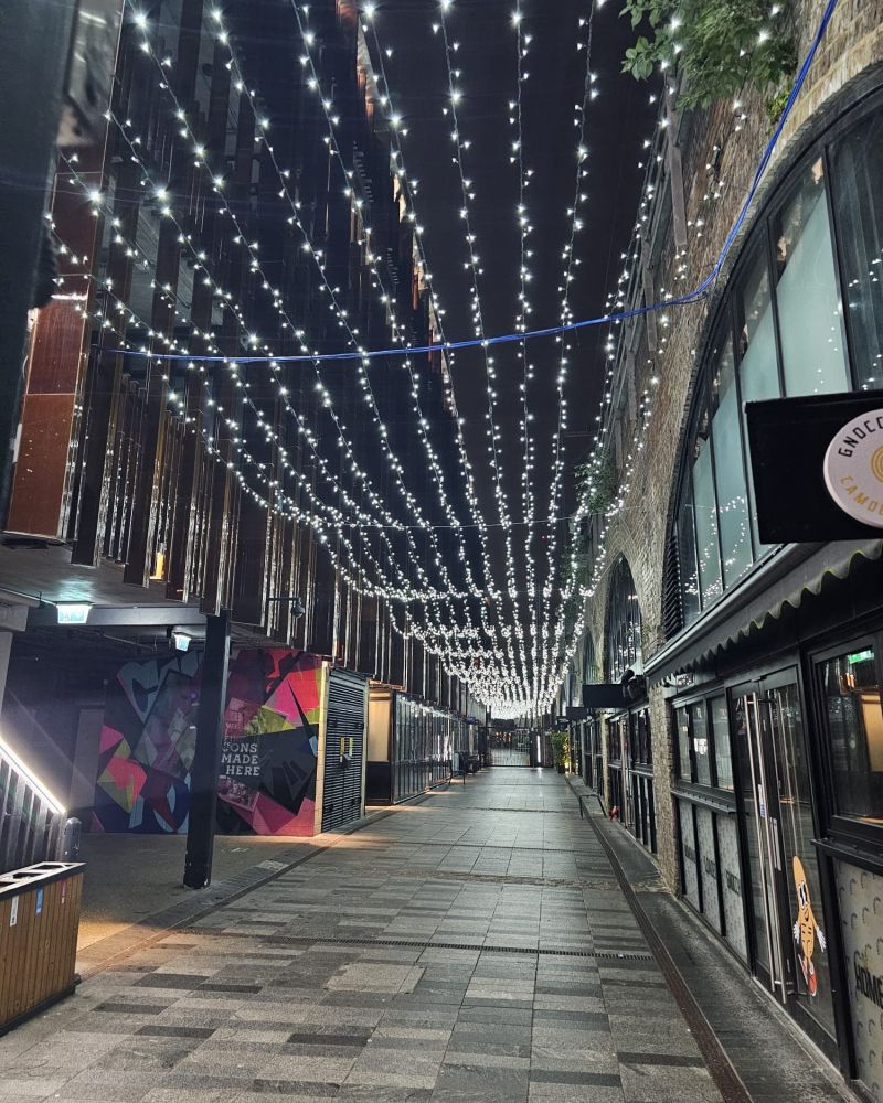Lighting display - Camden market