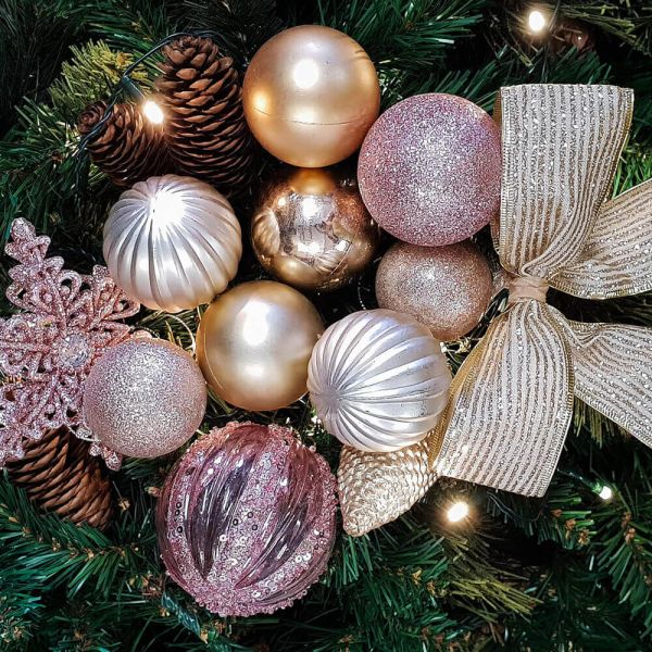 Rose gold decoration